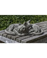 Campania International Nap Time Kittens Garden Statue