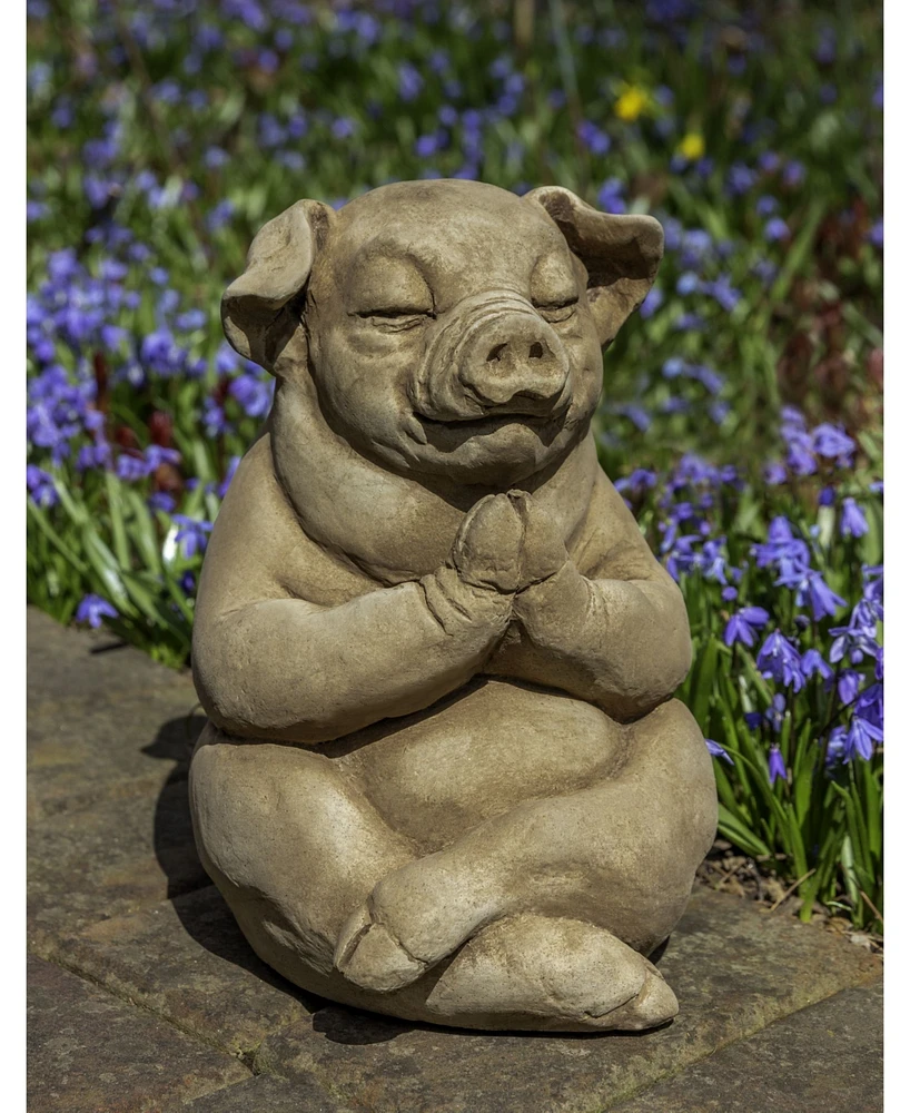 Campania International Zen Pig Garden Statue