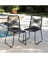 Holly Martin Padko Outdoor Rope Chairs 2 Piece Set