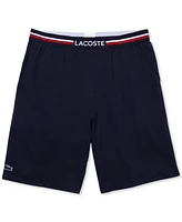 Lacoste Men's Stretch Tonal Waistband Pajama Shorts