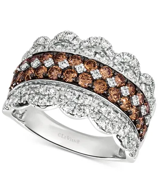 Le Vian 20th Anniversary Diamond Jubilee Crown Ring (2 ct. t.w.) 14K White Gold, Rose Gold or Yellow Exclusively at Macy's