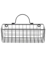 Design Imports Wire Wall Basket Set of 2