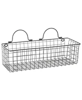 Design Imports Medium 2-Pc. Wire Wall Basket Set