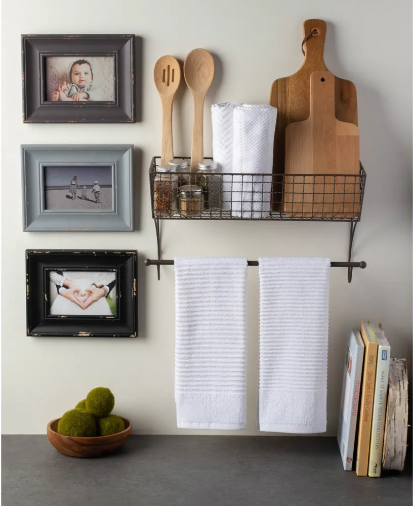 Design Imports Farmhouse Towel Rack