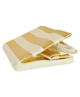 Design Imports Paper Basket Stripe Rectangle Large