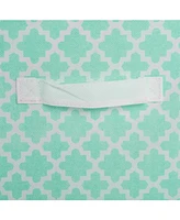 Design Imports Non-woven Polyester Cube Lattice Square Set of