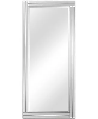 Empire Art Direct Moderno Stepped Beveled Rectangle Wall Mirror
