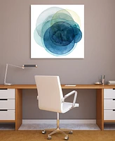 Empire Art Direct Evolving Planets I Frameless Free Floating Tempered Art Glass Abstract Wall Art by Ead Art Coop, 38" x 38" x 0.2"