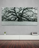 Empire Art Direct Growth Frameless Free Floating Tempered Art Glass Wall Art by Ead Art Coop, 36" x 72" x 0.2"