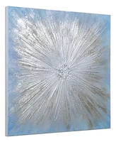 Empire Art Direct Supernova Textured Metallic Hand Painted Wall Art by Martin Edwards, 36" x 36" x 1.5"