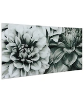 Empire Art Direct Blossoms Frameless Free Floating Tempered Art Glass Wall Art by Ead Art Coop, 36" x 72" x 0.2"