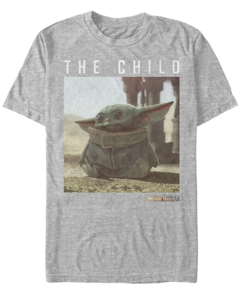 Fifth Sun Star Wars The Mandalorian Child Long Ears Photo Short Sleeve Men's T-shirt