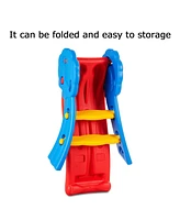 Costway Children Kids Junior Folding Climber Play Slide Indoor Outdoor Toy Easy Store