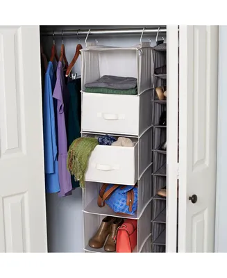 Household Essentials 2-Pack Hanging Closet Organizer Drawers
