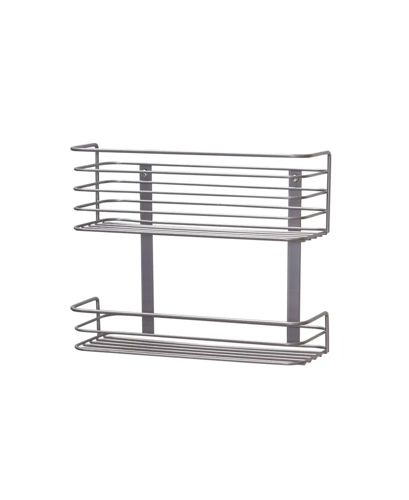 Household Essentials Cabinet Door 2-Tier Storage Rack