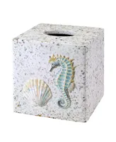 Avanti Coastal Terrazzo Stone Chips Resin Tissue Box Cover