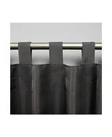 Exclusive Home Curtains Indoor - Outdoor Solid Cabana Tab Top Curtain Panel Pair