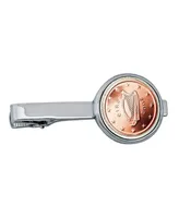 American Coin Treasures Irish 2 Euro Bar Coin Tie Clip