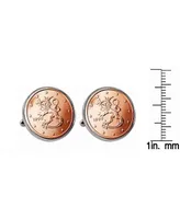 American Coin Treasures Finland 2-Euro Coin Cufflinks