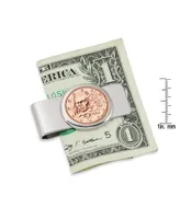 Men's American Coin Treasures French Marianne Five Cent Euro Coin Money Clip