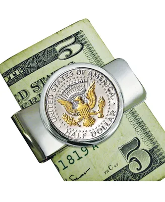 Men's American Coin Treasures Presidential Seal Selectively Gold Layered Coin Money Clip