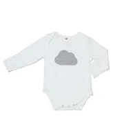 Earth Baby Outfitters Baby Boys or Baby Girls Cloud Bodysuit