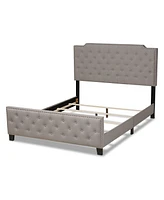 Furniture Marion Modern Button Tufted Full Size Bed