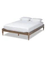 Furniture Laure French Bohemian Full Size Bed Frame