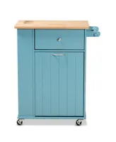 Furniture Liona Modern and Contemporary Kitchen Storage Cart