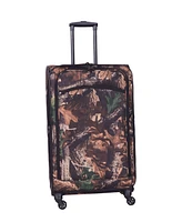 American Flyer Camo Green 5 Piece Spinner Luggage Set