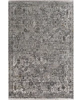 Surya Solar Sor-2313 Gray 3' x 8' Runner Area Rug