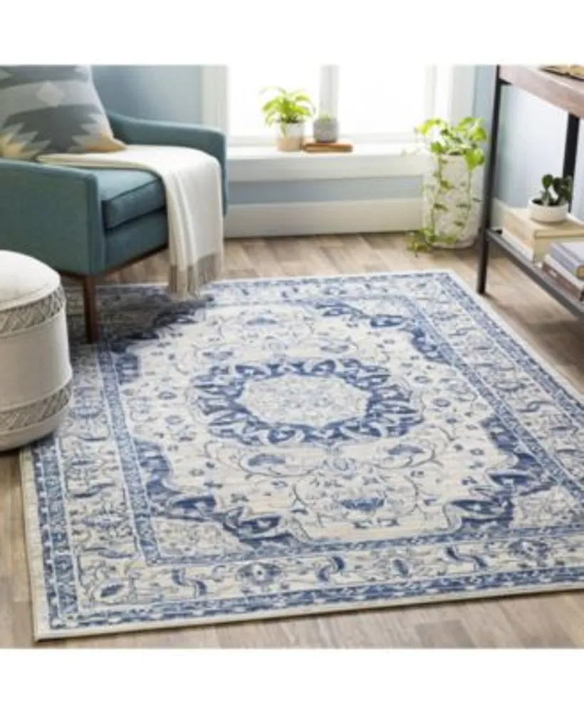 Surya Rugs Monaco Moc 2318 Navy Area Rug