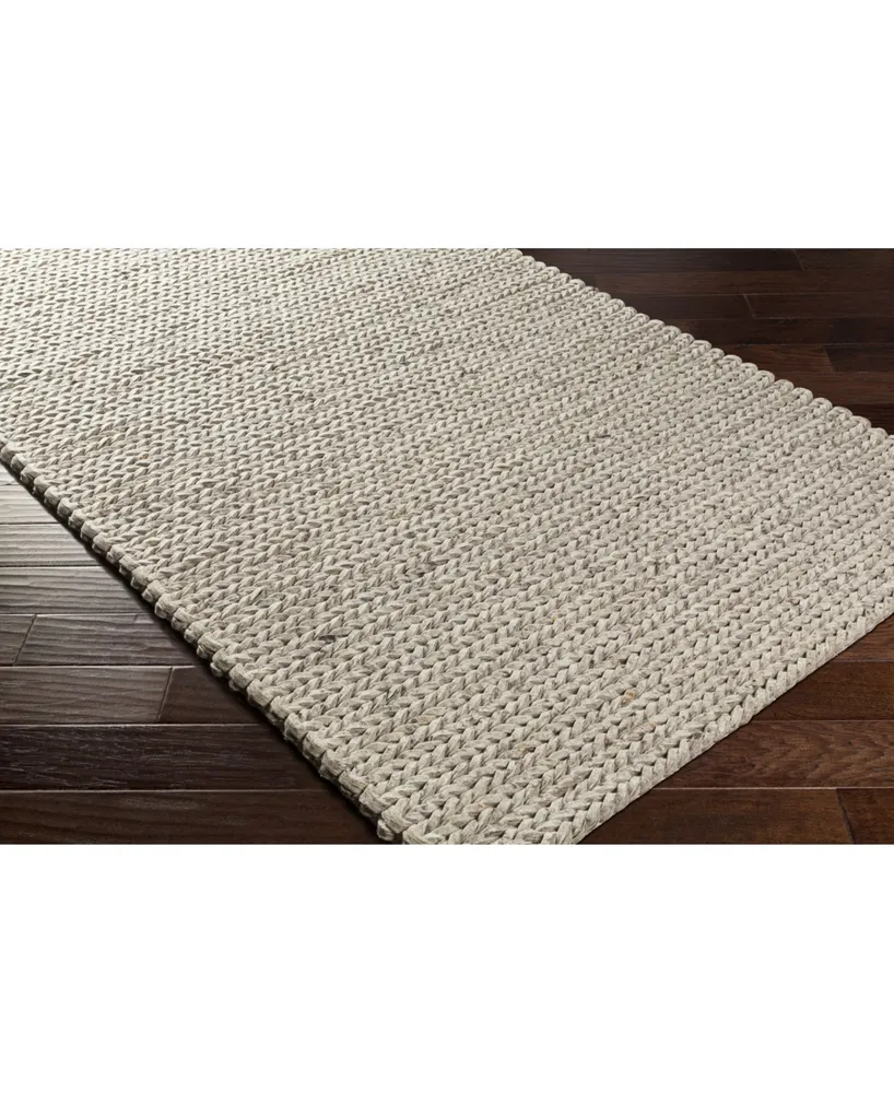 Closeout! Surya Anchorage Anc-1006 Charcoal 5' x 8' Area Rug