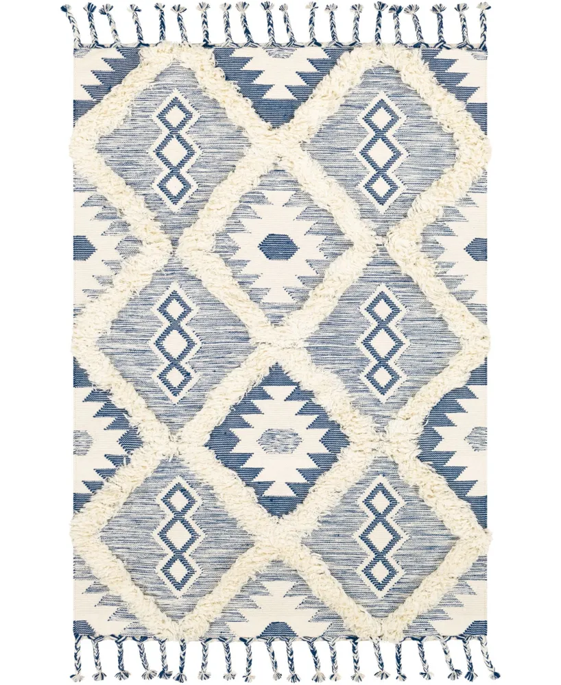 Closeout! Surya Apache Apa-2304 Navy 8' x 10' Area Rug