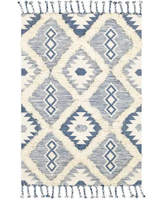 Closeout! Surya Apache Apa-2304 Navy 8' x 10' Area Rug