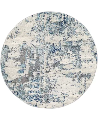 Livabliss Sunderland Sun-2300 5'3" Round Area Rug