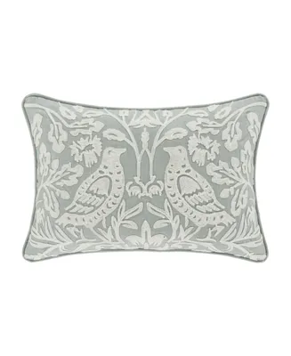 J Queen New York Garden View Decorative Pillow, 18" x 18"