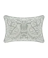 J Queen New York Garden View Decorative Pillow, 18" x 18"