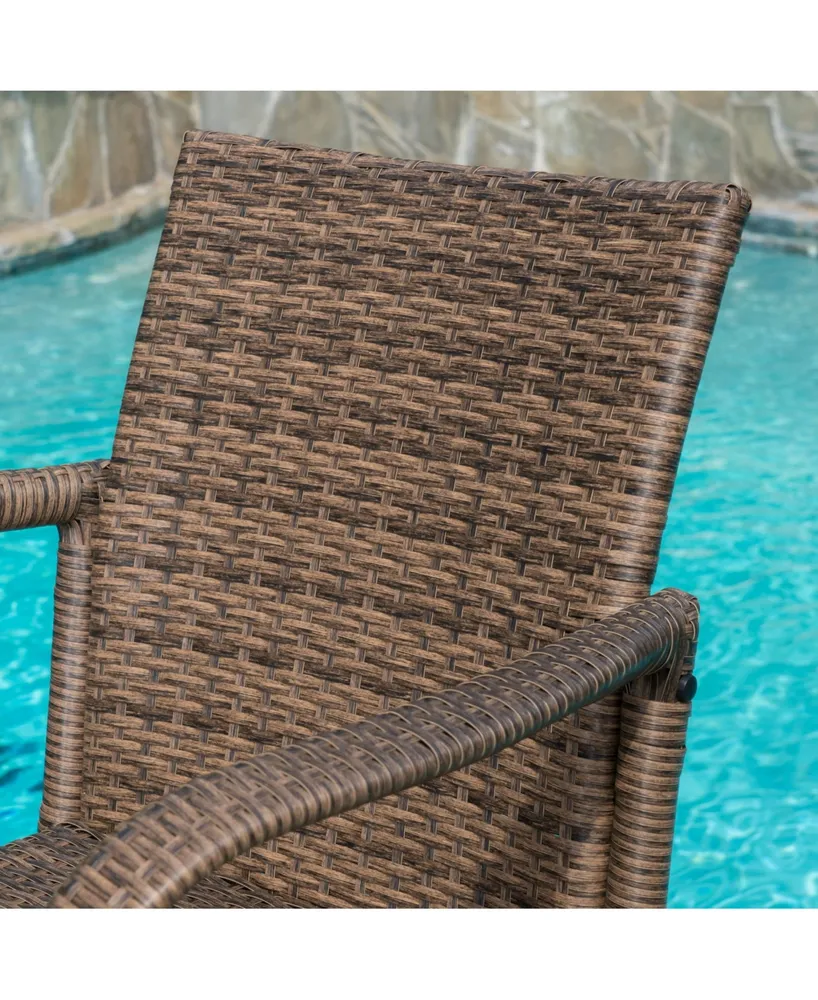 Noble House Delfina Outdoor Barstool, Set of 2