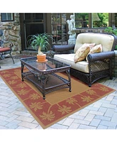 Jhb Design Veranda VER03 6'3" x 9'2" Outdoor Area Rug