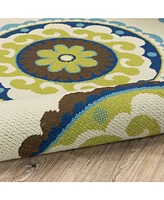 Oriental Weavers Caspian CAS11 3'7" x 5'6" Outdoor Area Rug