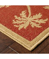 Jhb Design Veranda VER03 5'3" x 7'6" Outdoor Area Rug