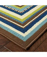 Jhb Design Bella BEL01 7'10" x 10'10" Outdoor Area Rug