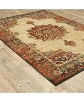 Jhb Design Romeo Rom07 Gold Rug