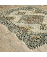 Jhb Design Romeo ROM03 Gray 6'7" x 9'2" Area Rug