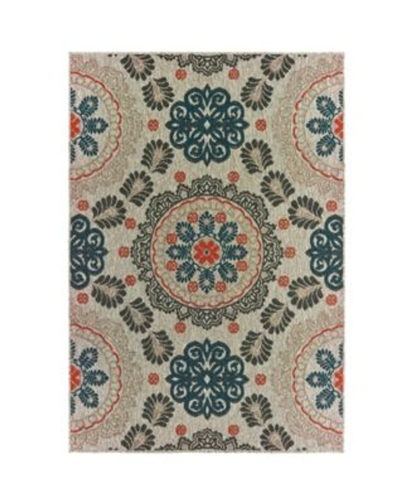 Oriental Weavers Latitude 1903w Gray Rug