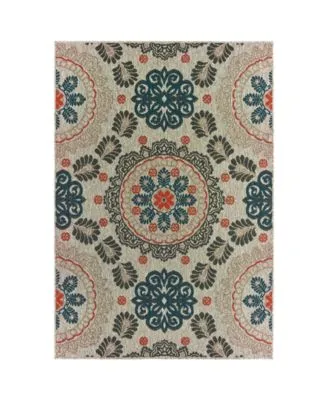 Oriental Weavers Latitude 1903w Gray Rug