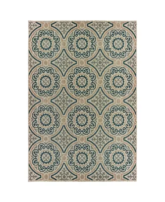 Jhb Design Scope SCO07 5'3" x 7'3" Outdoor Area Rug