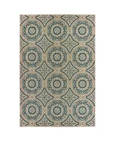 Jhb Design Scope SCO07 5'3" x 7'3" Outdoor Area Rug