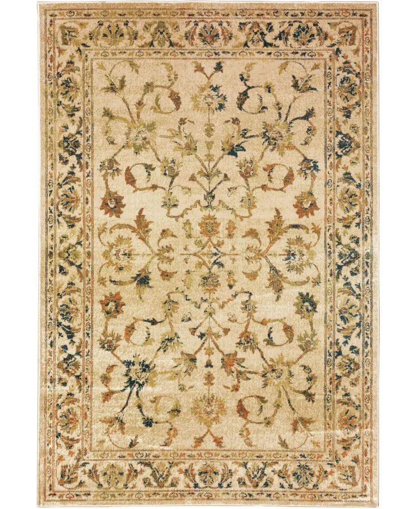 Jhb Design Romeo ROM02 Beige 3'10" x 5'5" Area Rug